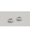 FM338BL 10mm Screw Cap (Silver/2pcs) FM338S  - KYOSHO RC